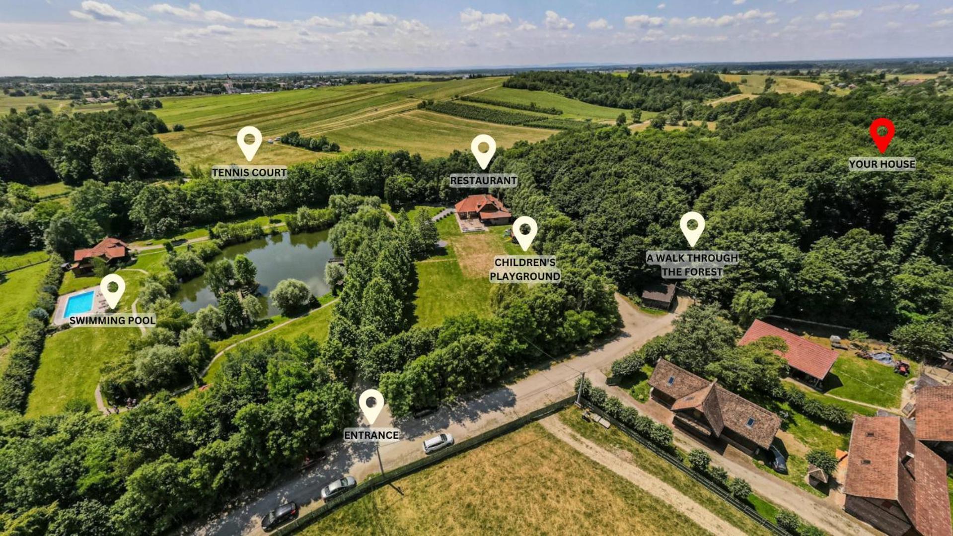 Moslavacka Prica Holiday Homes Mala Ludina Kültér fotó